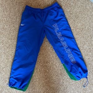 SOLD ❌❌ Pleasures X Reebok Nylon Athletic Pants